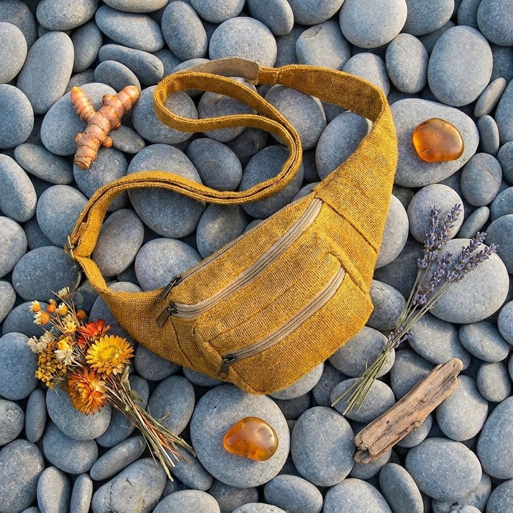 Sac banane orange Chanvre